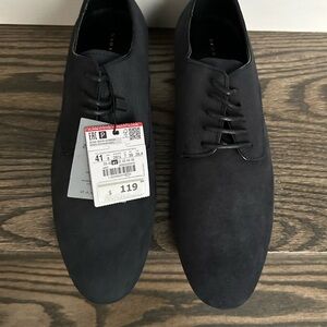 Zara Man Leather Oxford Shoes – Size 41 (US 8) – New with Tags